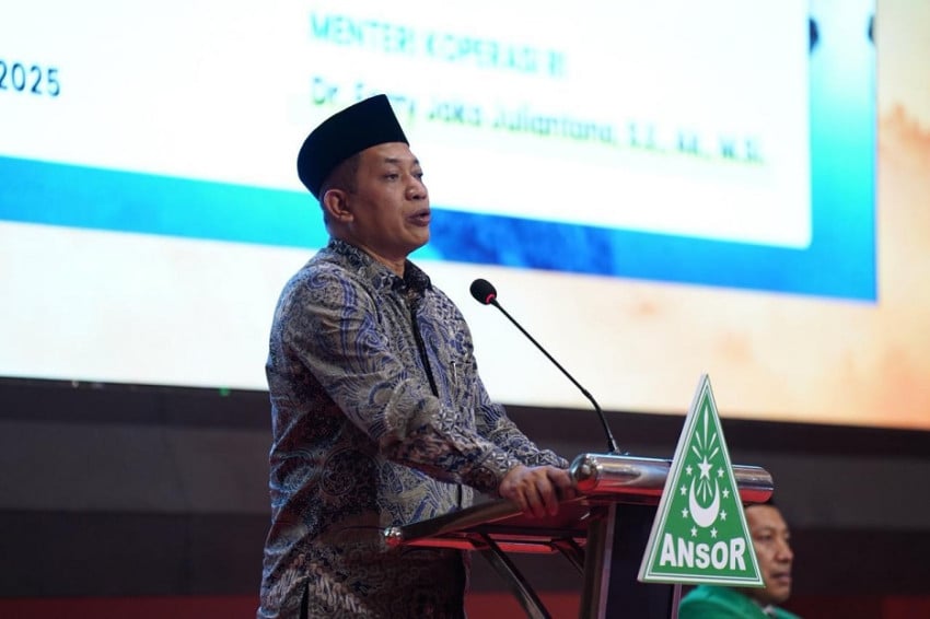 Menkop Ferry Inginkan GP Ansor Jadi Penggerak Koperasi Merah Putih