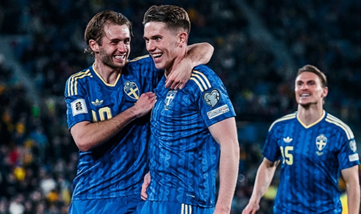Swedia vs Ukraina 3-1 Hat-trick Viktor Gyökeres Bawa Swedia Bungkam Ukraina, Selangkah Lagi ke Piala Dunia