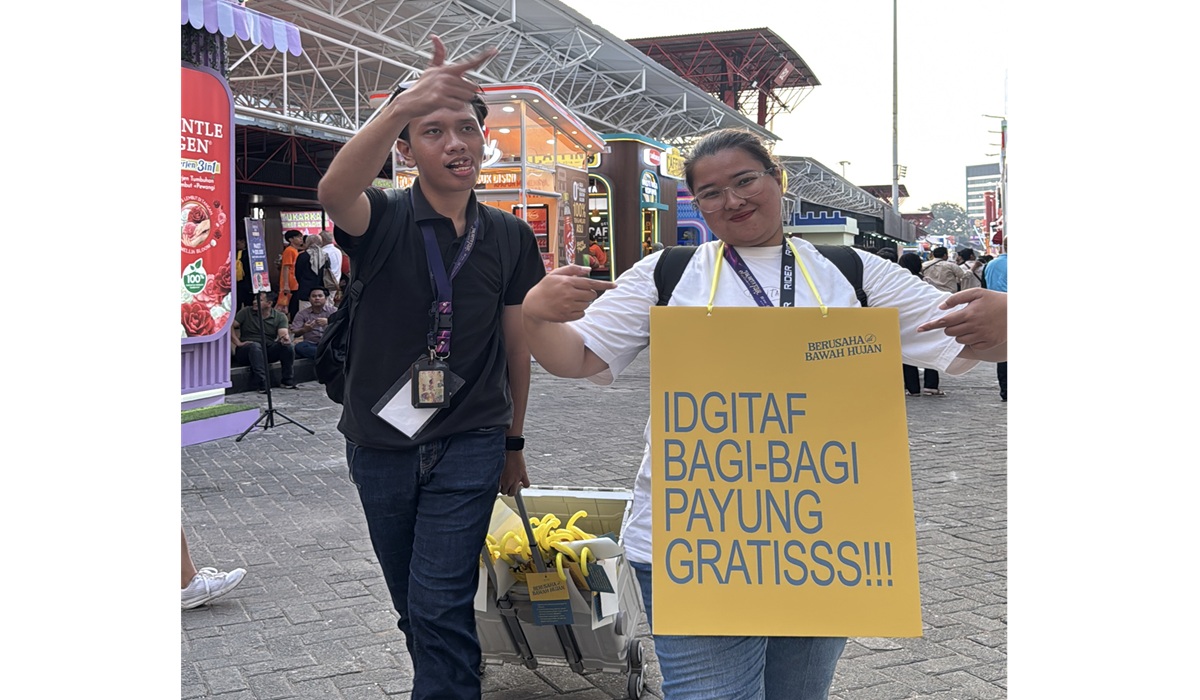 Idgitaf Bagi 100 Payung Kuning dan Tiket Showcase 2026 via Tantangan Threads