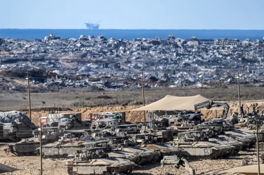 Militer AS Bangun Pangkalan Baru di Dekat Perbatasan Gaza untuk Dukung Rencana Pasca-Perang